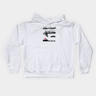 Cityscape, Skylines. Kids Hoodie